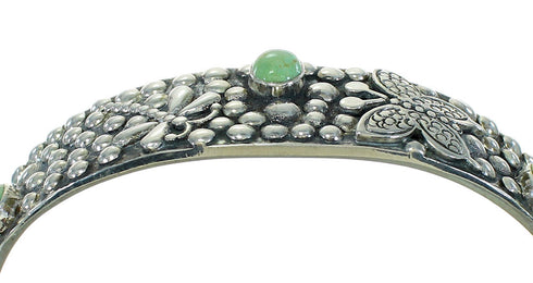 Southwest Silver Turquoise Dragonfly Butterfly Bracelet Jewelry VX65201